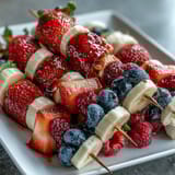 Fourth of July Fruit Skewers