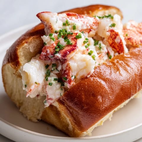 Golden toasted brioche rolls stuffed with juicy, hand-chopped lobster meat and creamy mayo.