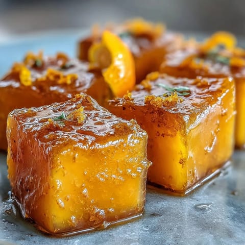 Two wellness cubes dissolve into steaming water, releasing a fragrant citrus and ginger steam.