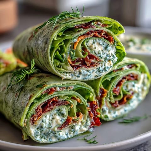 Colorful spinach tortilla pinwheels with herb cream cheese, carrots, and peppers—perfect for healthy appetizers or lunchbox treats.  