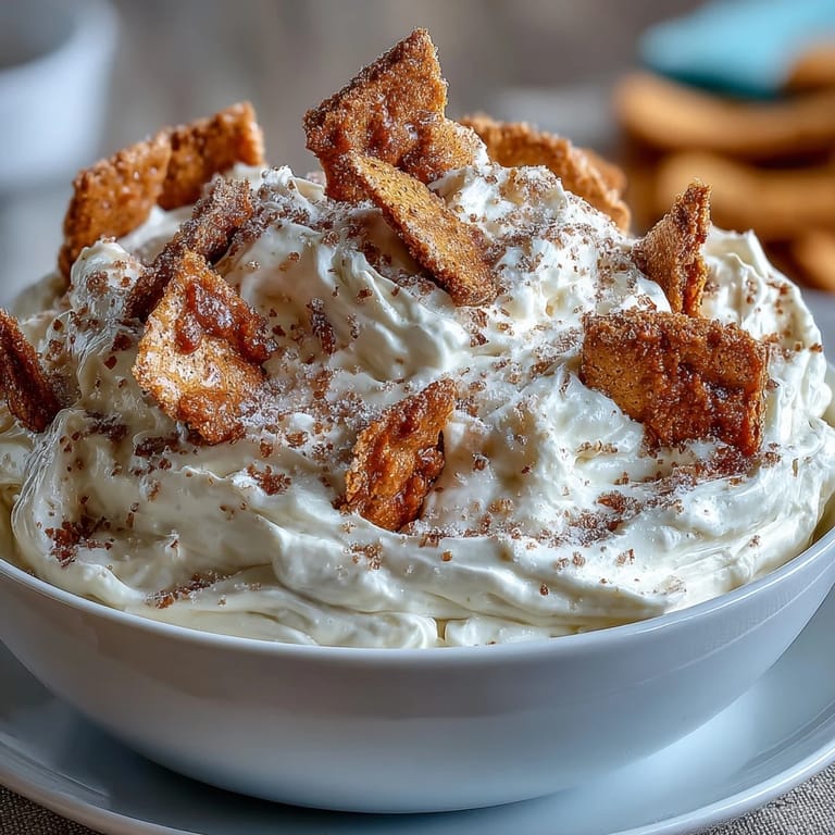 Whipped cheesecake dip with graham crackers, a quick and irresistible dessert dip for any occasion.