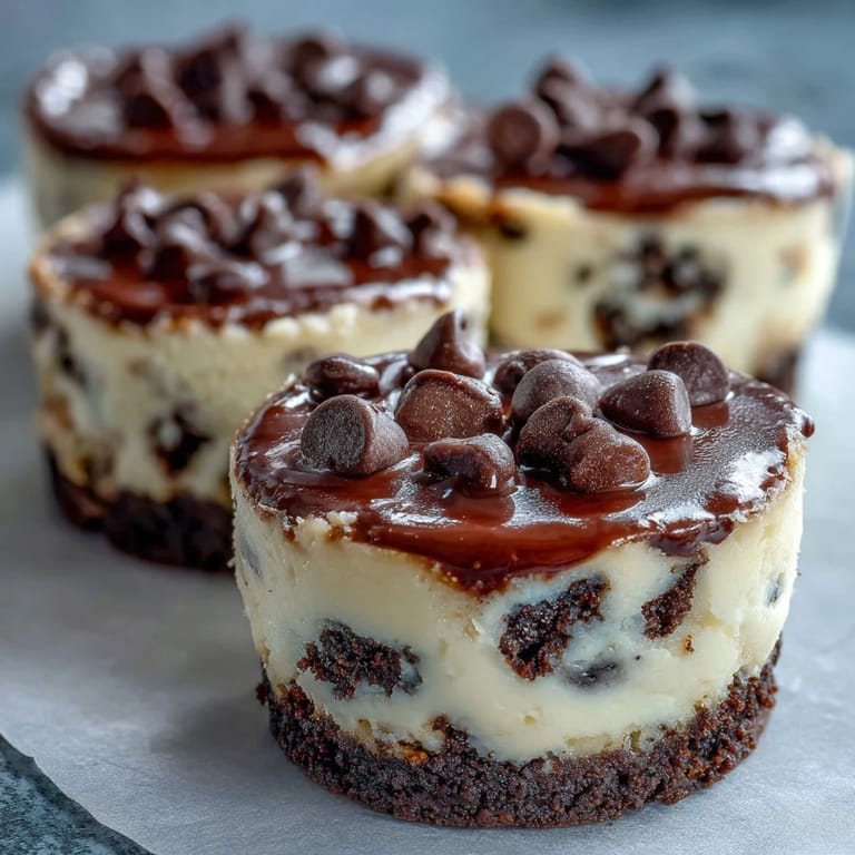 Creamy mini cheesecake bites with rich Oreo crust, perfect dessert.