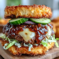 Juicy Memorial Day smash burger sliders stacked high with savory secret sauce.